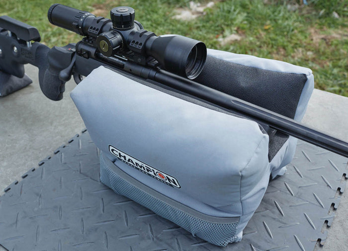 Champion Range and Target Accuracy X-Ringer Shooting Rests Filled Synthetic Material Gray