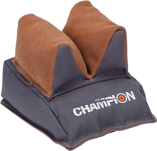 Champion Range and Target Shooting Rests Filled Nylon/Suede Brown/Grey