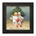 Children with Gifts - Framed art