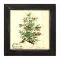 Christmas Tree with Birds - Framed art