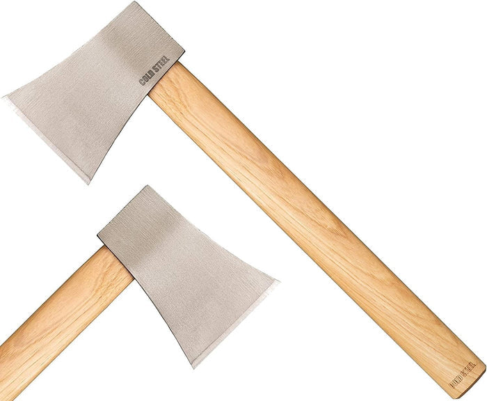Cold Steel Competition Throwing Hatchet 1055 Carbon Steel Blade American Hickory Handle Black
