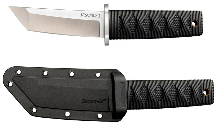 Cold Steel Kyoto Fixed Blade Knife 3.25" Tanto Point Plain Edge