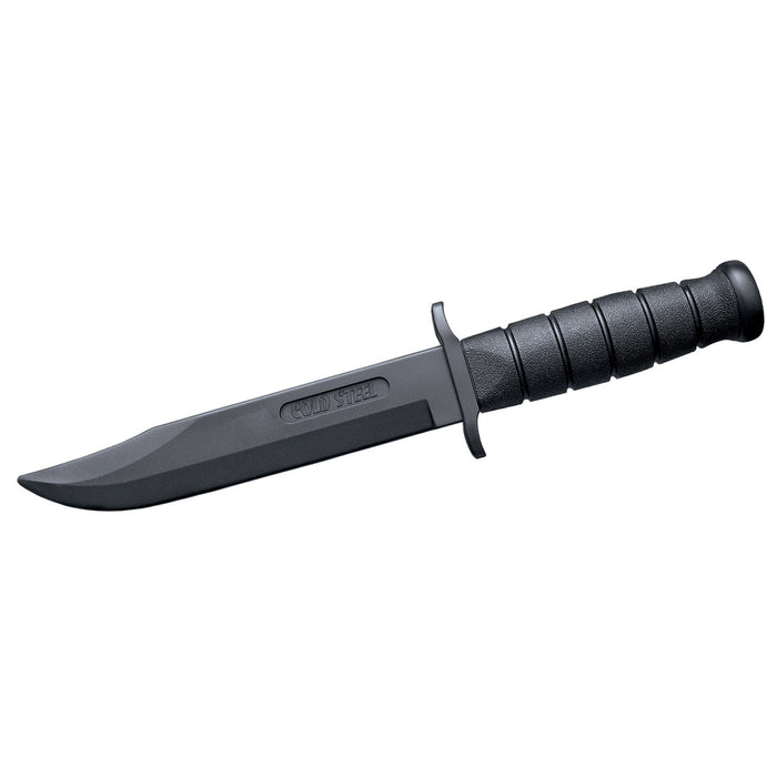 Cold Steel Leatherneck Fixed Blade Training Knife 7" Clip Point Santoprene Black