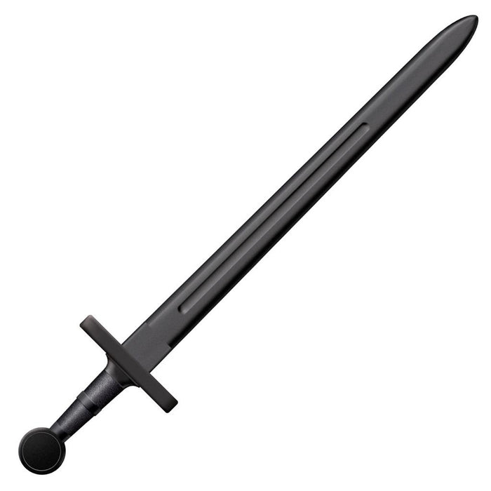 Cold Steel Medieval Training Sword 32.25" Spear Point Polypropylene Black