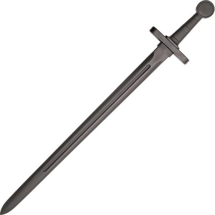 Cold Steel Medieval Training Sword 32.25" Spear Point Polypropylene Black