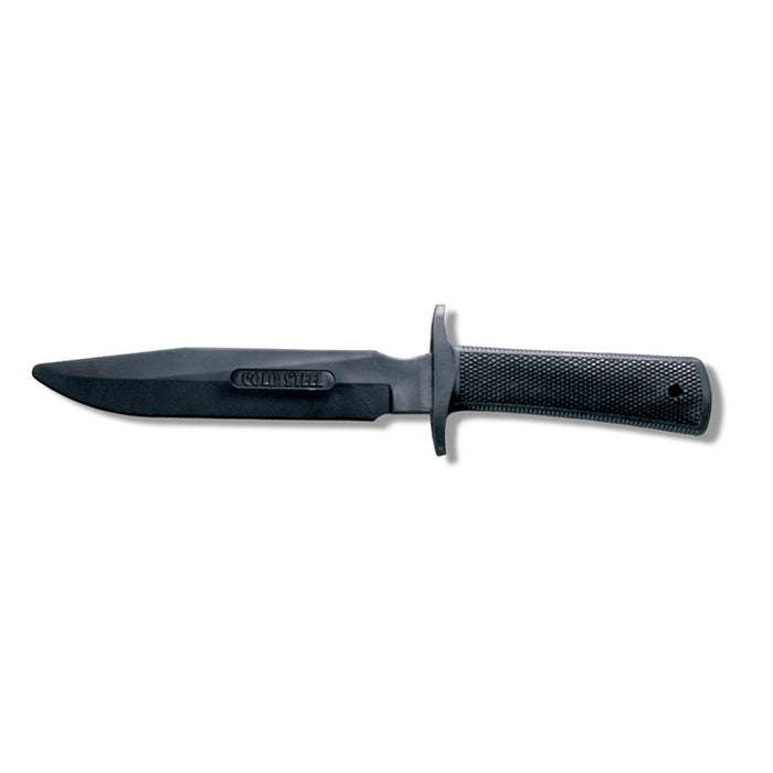 Cold Steel Military Classic Fixed Blade Training Knife 6.34" Clip Point Santoprene Black