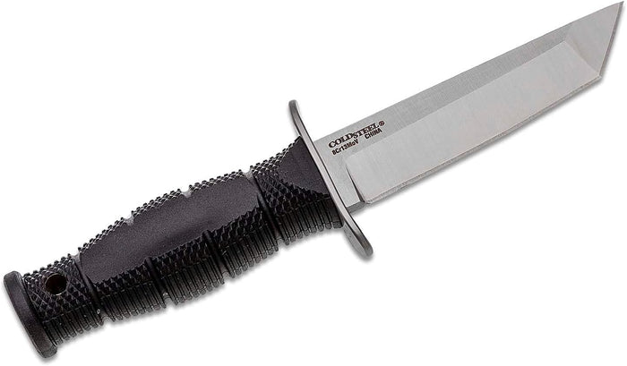 Cold Steel Mini Leatherneck Fixed Blade Knife 3.5" Tanto Point Plain Edge