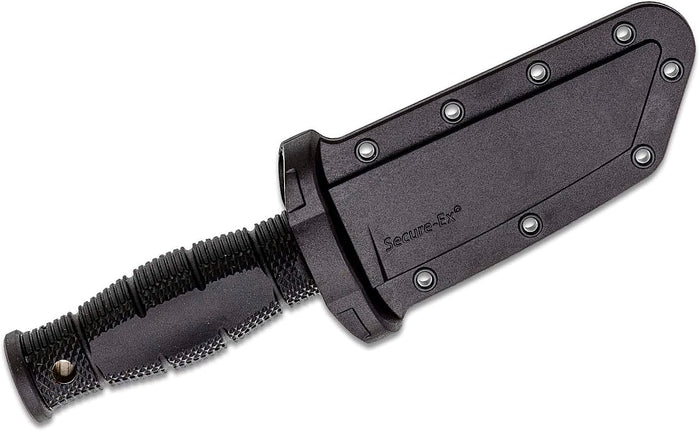 Cold Steel Mini Leatherneck Fixed Blade Knife 3.5" Tanto Point Plain Edge