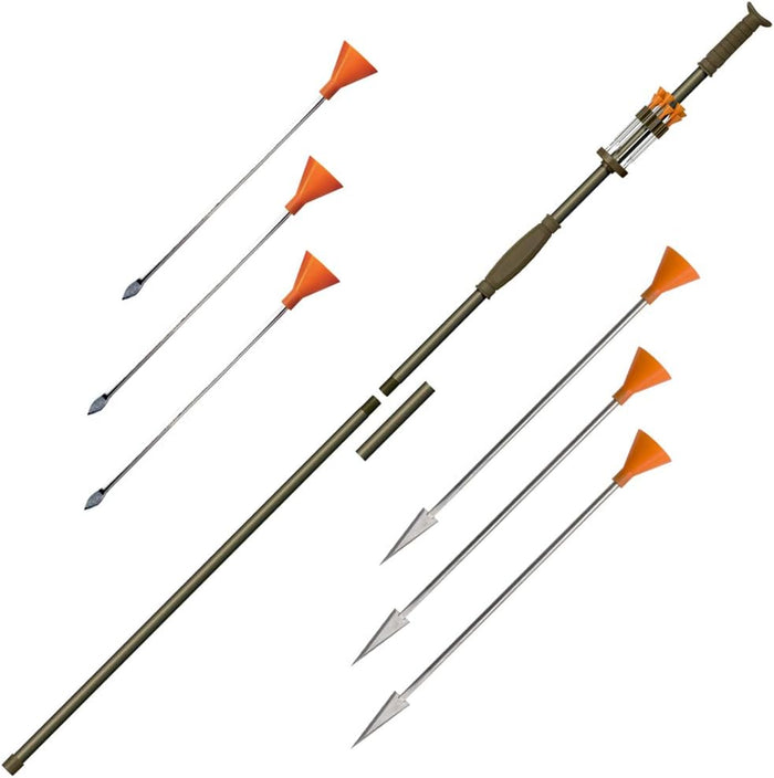 Cold Steel Tim Wells Signature Series Slock Master Blowgun 625 Caliber 5 Foot 2 Piece Olive Drab