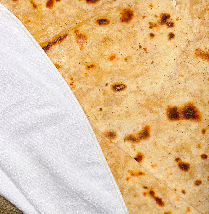 Corn Tortilla 60" Round Microfiber Beach Towel