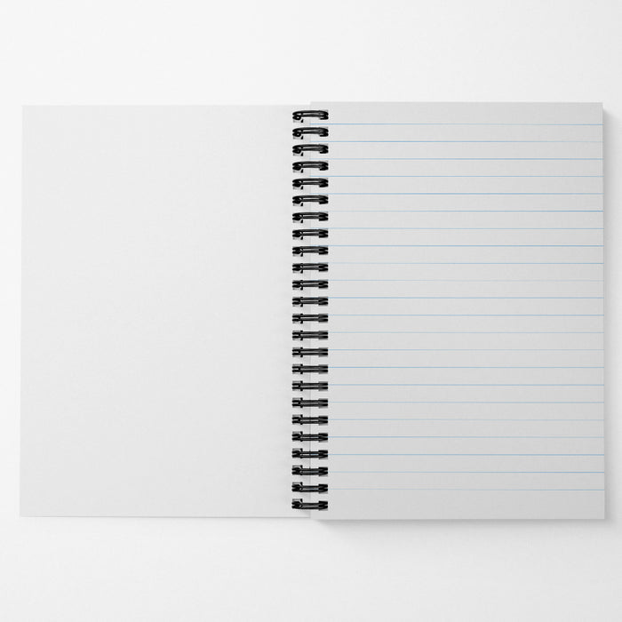 Custom 6"x8" Spiral Notebook (Ruled)