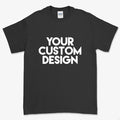 Custom Medium T-Shirt (Gildan 2000 Black)