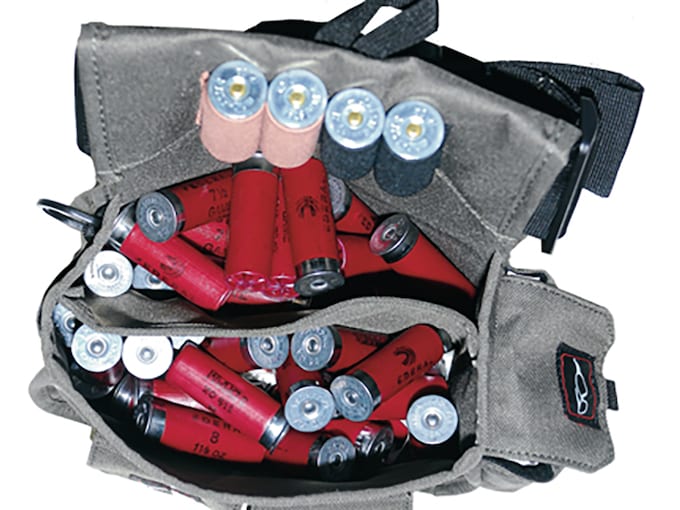 Deluxe Shotgun Shell Pouch 600D Polyester Olive