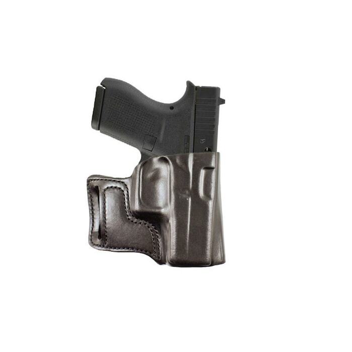 DeSantis E-Gat Slide Holster Right Hand S&W J Frame 36, S&W J Frame 37 Leather Black