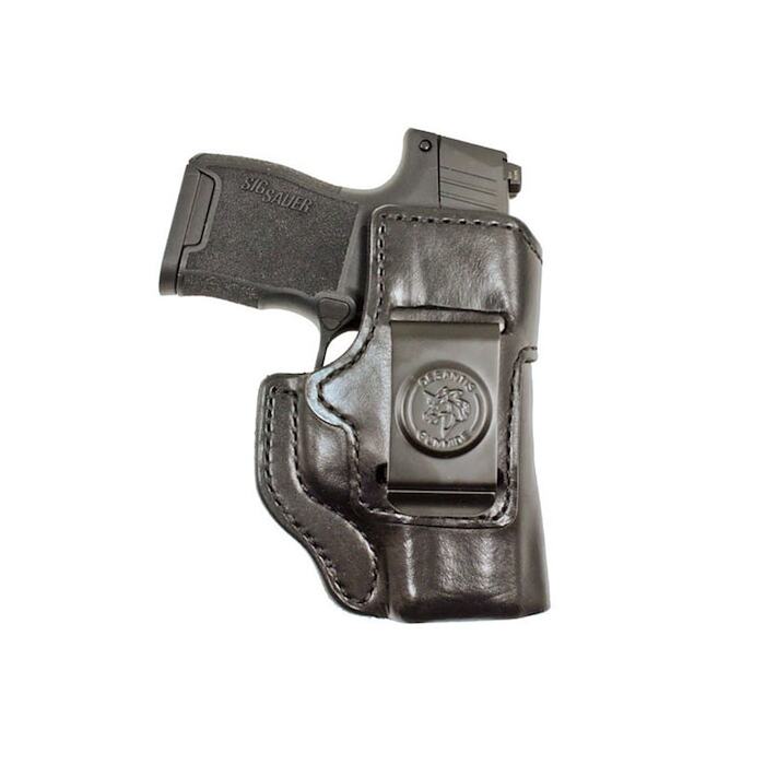 DeSantis Inside Heat Holster Right Hand S&W CSX Leather Black