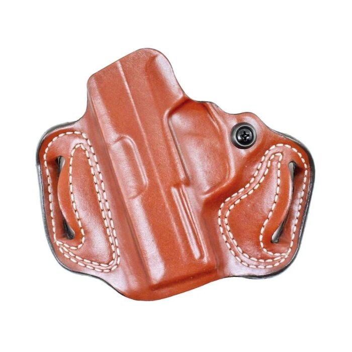DeSantis Mini Slide Holster Right Hand Springfield Hellcat Pro Premium Saddle Leather Tan