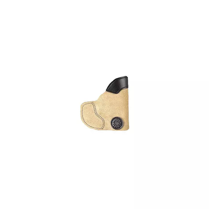DeSantis Pocket-Tuk Holster Right Hand Kahr P380, Sig P938 Leather Natural Leather