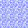 Double Sided Flannel Blanket - Periwinkle Bubbles Flannel
