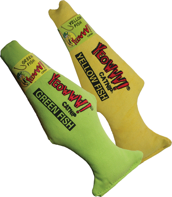 Ducky World YEOWWW! GREEN AND YELLOW FISH