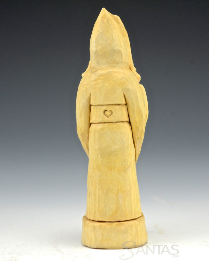 Ellis Olson 6 inch Natural Santa with Nice List