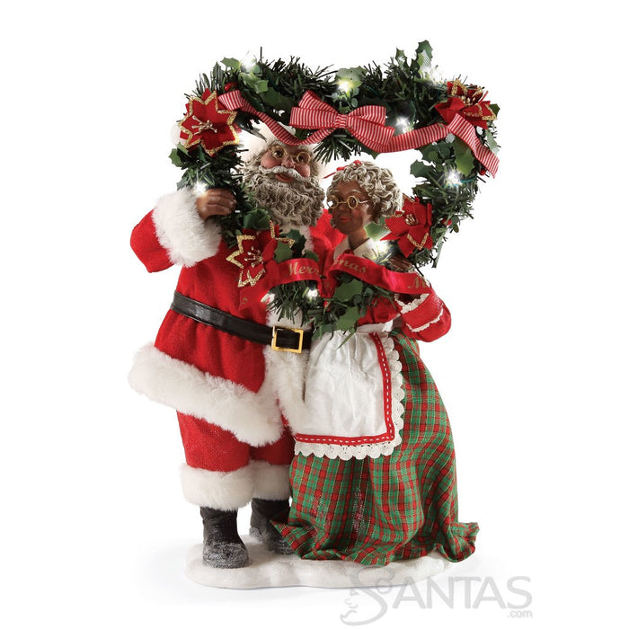 Evergreen Love African American Possible Dreams Santa