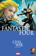 FANTASTIC FOUR #11 EMA LUPACCHINO CIVIL WAR CELEBRATION VAR CVR E