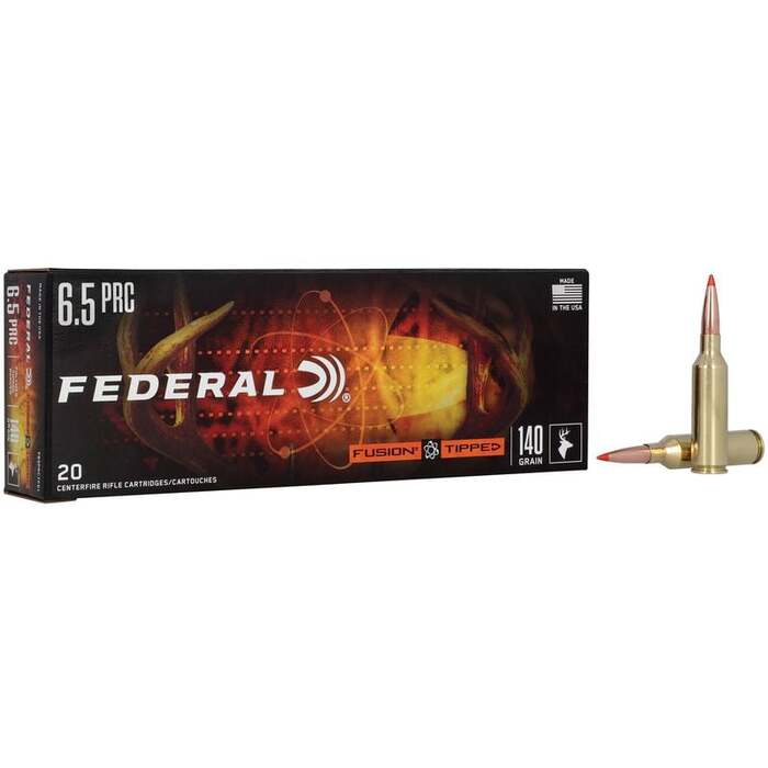 Federal Ammunition 6.5 PRC Polymer Tipped 140 Grain 20 Count
