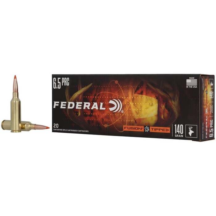 Federal Ammunition 6.5 PRC Polymer Tipped 140 Grain 20 Count