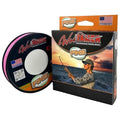 Fins Fishing Windtamer Braided Fishing Line - High Visibility Pink - 150lb - 500yd Pink
