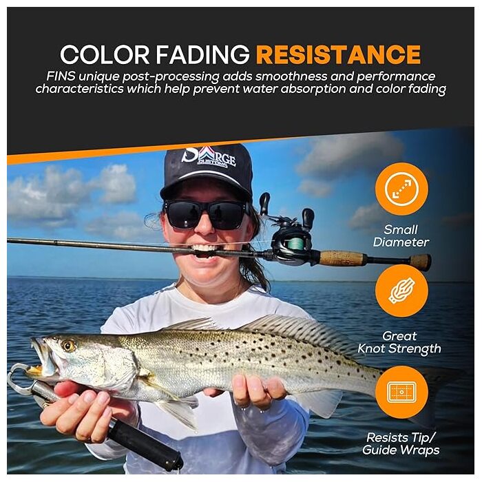 Fins Fishing Windtamer Braided Fishing Line - High Visibility Pink - 150lb - 500yd Pink