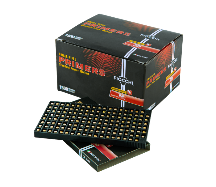 Fiocchi Small Rifle Primers (1500 ct box)