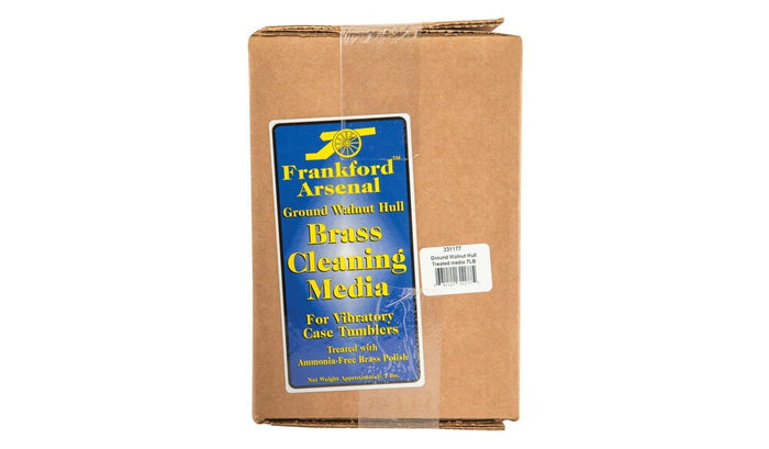 Frankford Arsenal Treated Walnut Hull Brass Cleaning Media 7 Pound(s) Box