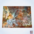 Galaxy, Carina Nebula Star Birth in the Extreme - #GM101 - 60" x 80" (4' x 6' plus) Fleece Table Top Gaming Mat