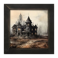 Ghostly houses - Framed art