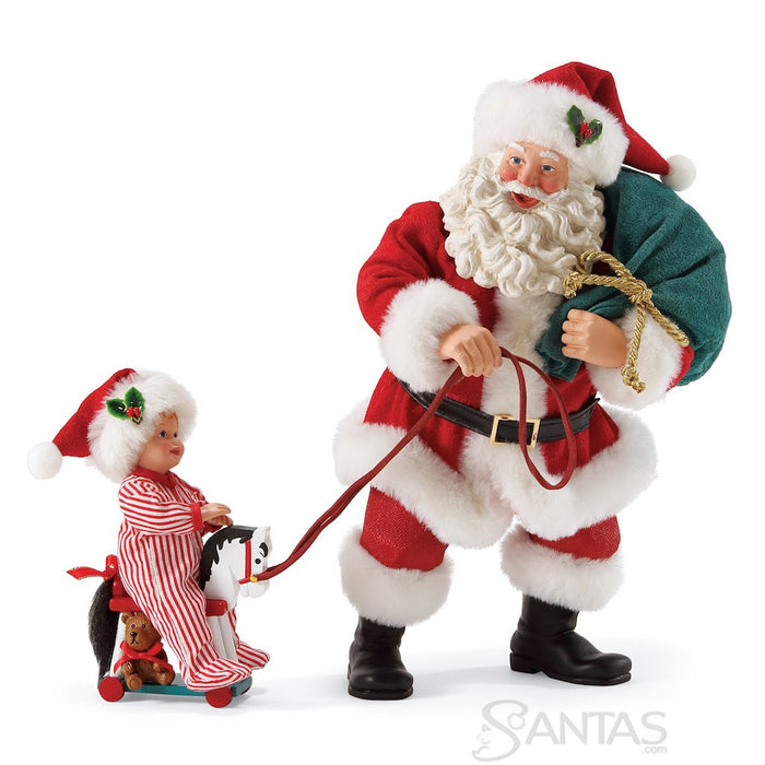 Giddy Up Possible Dreams Santa with Child