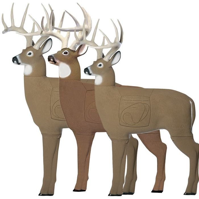 GlenDel Buck 3D Archery Target Tan
