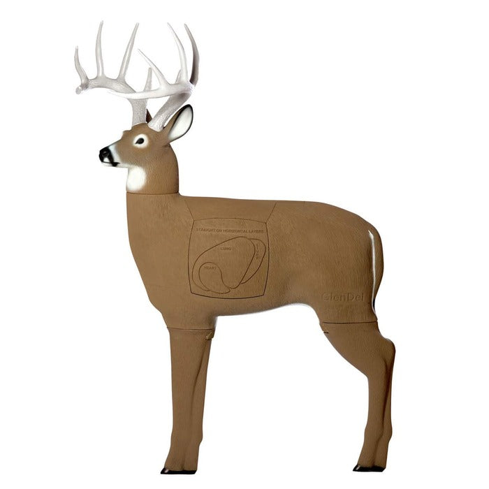 GlenDel Pre-Rut 3D Archery Target Brown
