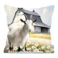 Goat in flowers - Pillow