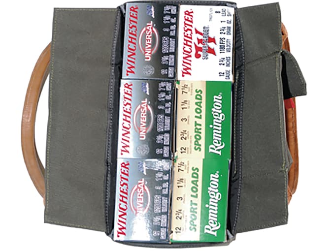 GPS 6 Box Shotgun Shell Bag Olive