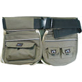 GPS Mesh Half Shooting Vest with Back Pouch Rifle Green and Olive