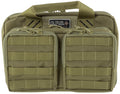 GPS Tactical Quad Pistol Range Bag Nylon Tan