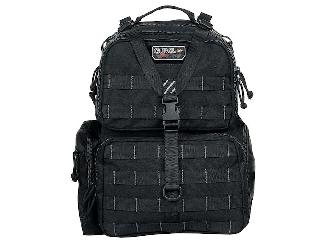 GPS Tactical Range Backpack 1000D Cordura Nylon Black