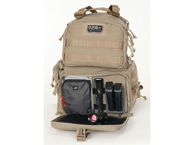 GPS Tactical Range Backpack 1000D Cordura Nylon Black