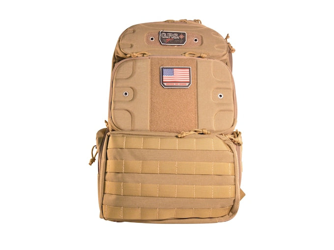GPS Tactical Range Backpack 1000D Cordura Nylon Tan