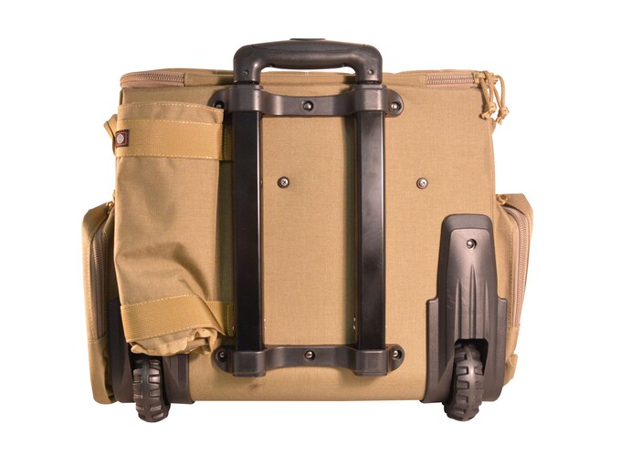 GPS Tactical Rolling Range Bag Nylon Teflon Coating Tan