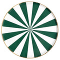 Green Candy Burst Paper Dinner Plates 10.5" - bubblegum market