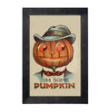 Handsome Pumpkin - Framed art