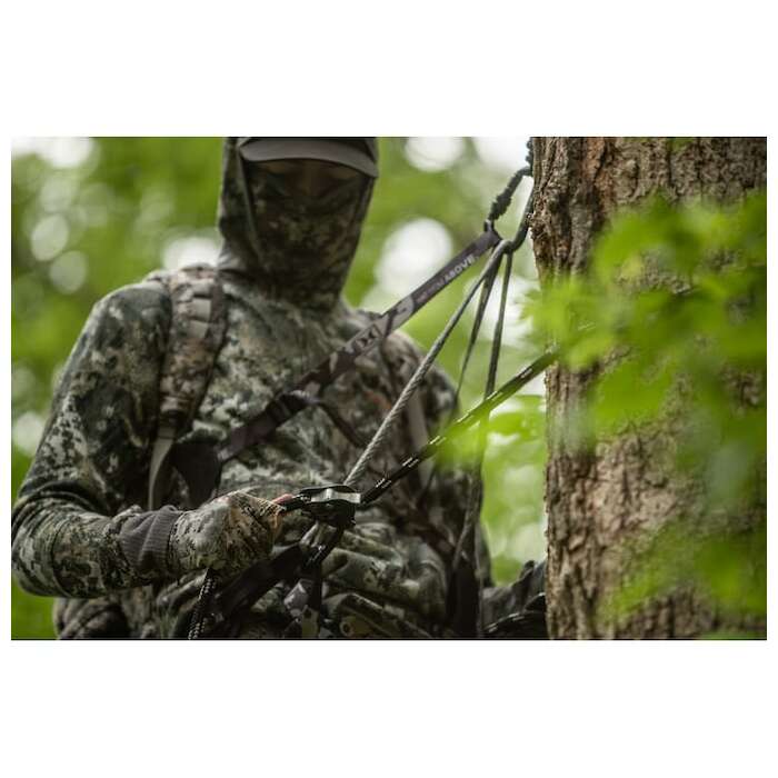 Hawk Hunting Helium Hammock Hunting Saddle Chaos Camo Pattern