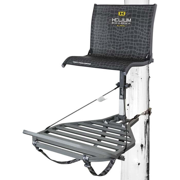 Hawk Hunting Helium Kickback LVL Hang On Treestand Aluminum
