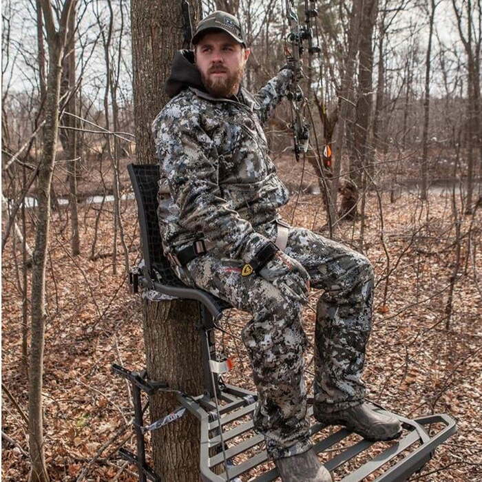 Hawk Hunting Helium Kickback LVL Hang On Treestand Aluminum